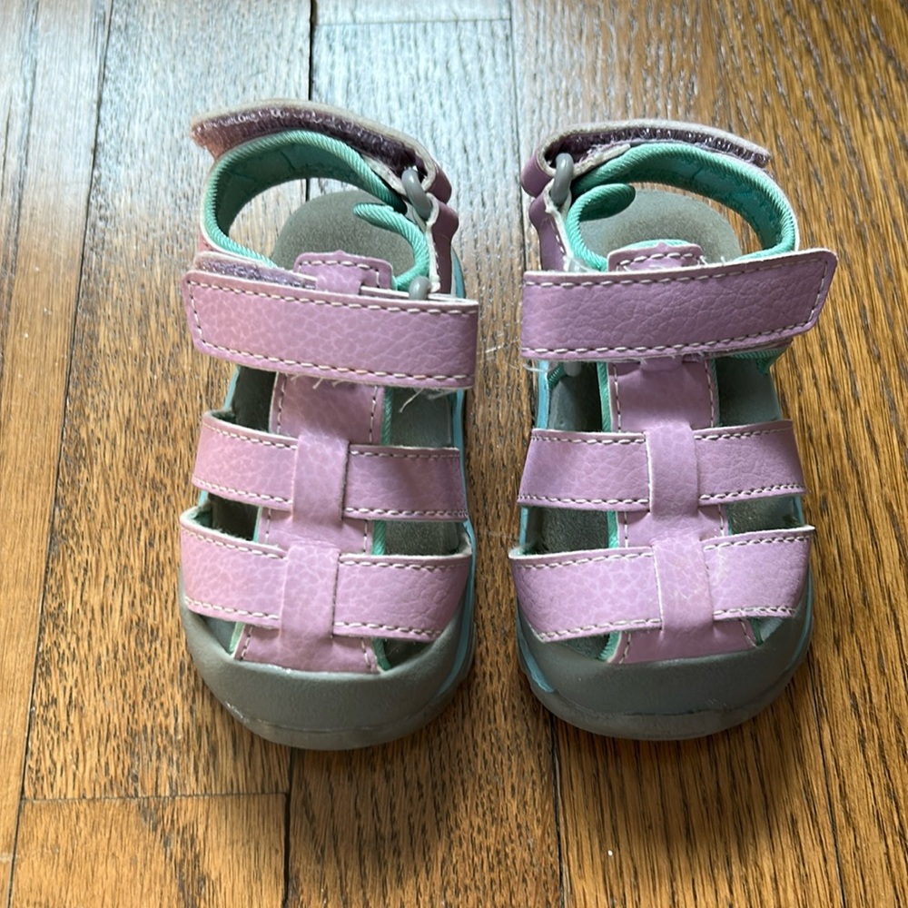 See Kai Run Toddler Girl Sandals Size 4